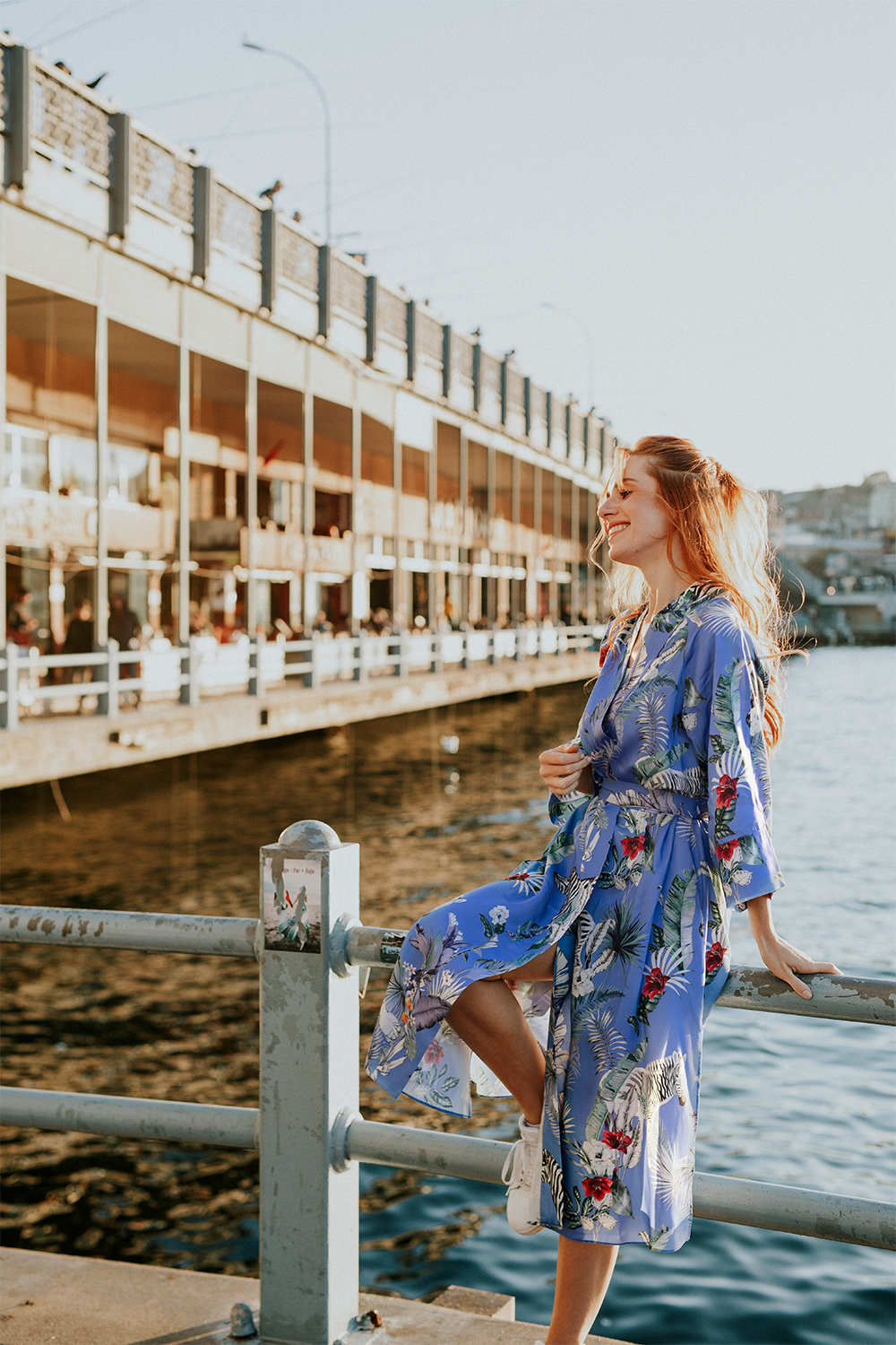 Atlantis Zebra Kimono