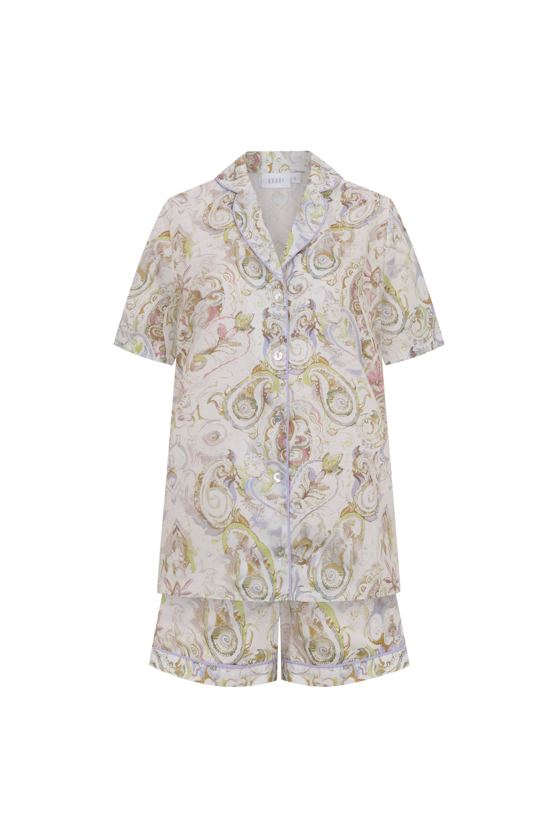 Summer Paisley Şort Set