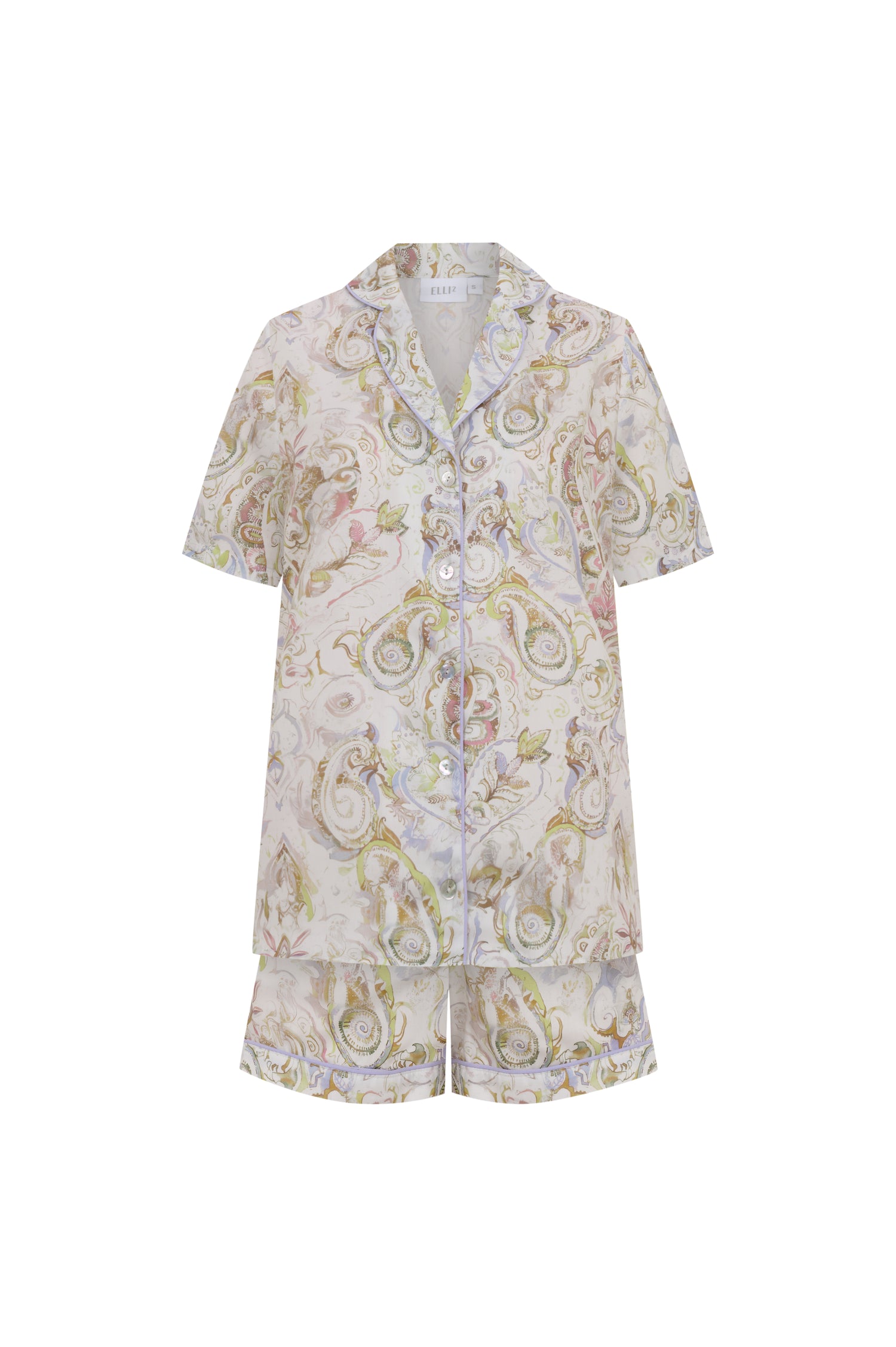 Summer Paisley Şort Set