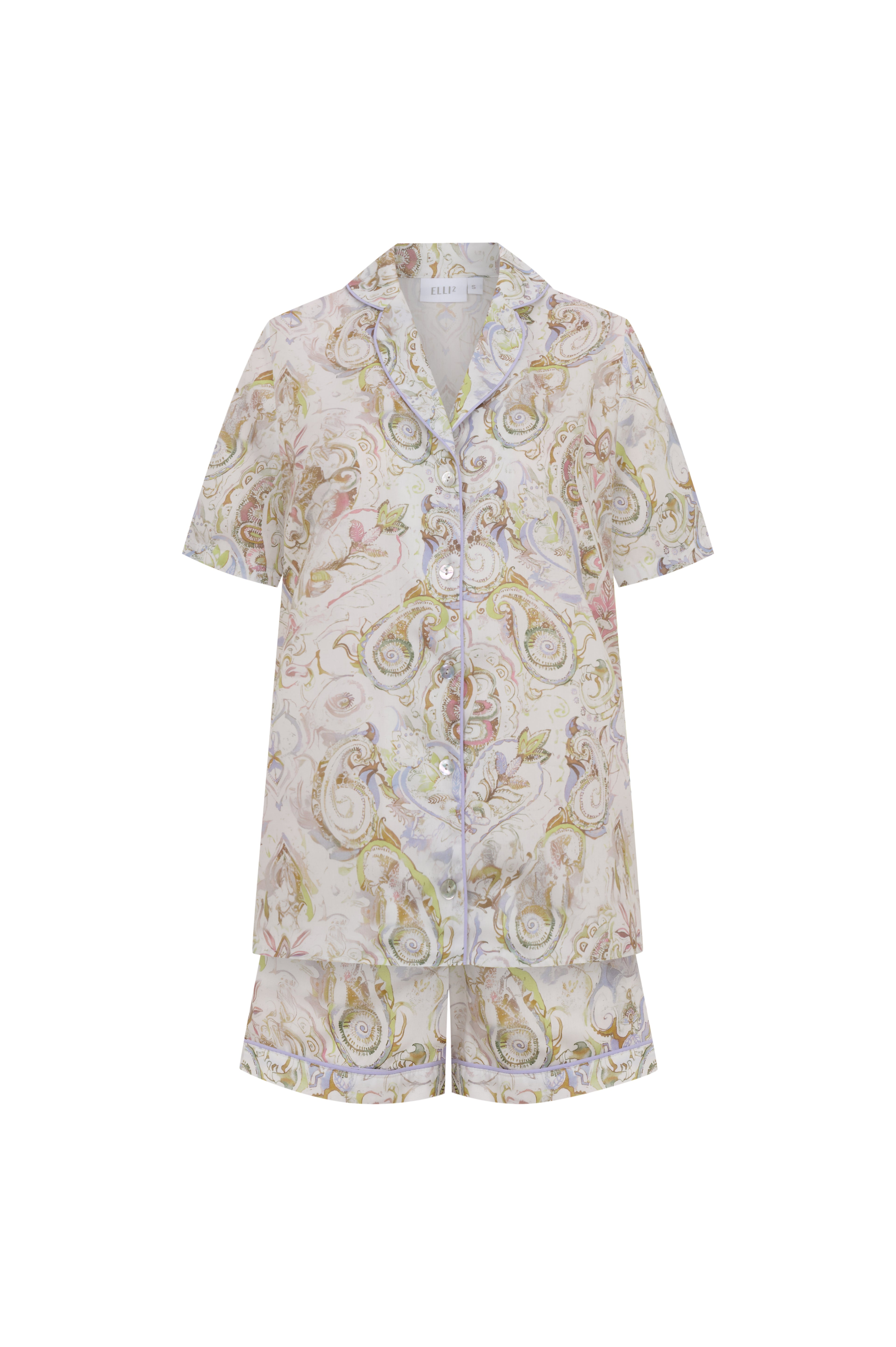 Summer Paisley Şort Set
