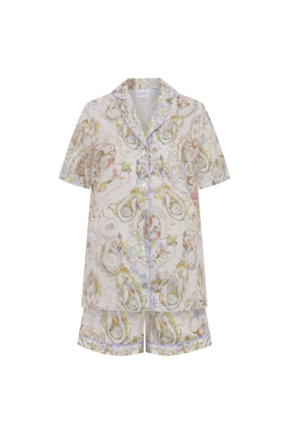 Summer Paisley Şort Set