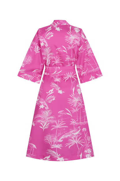 Pink Lady Uzun Kimono