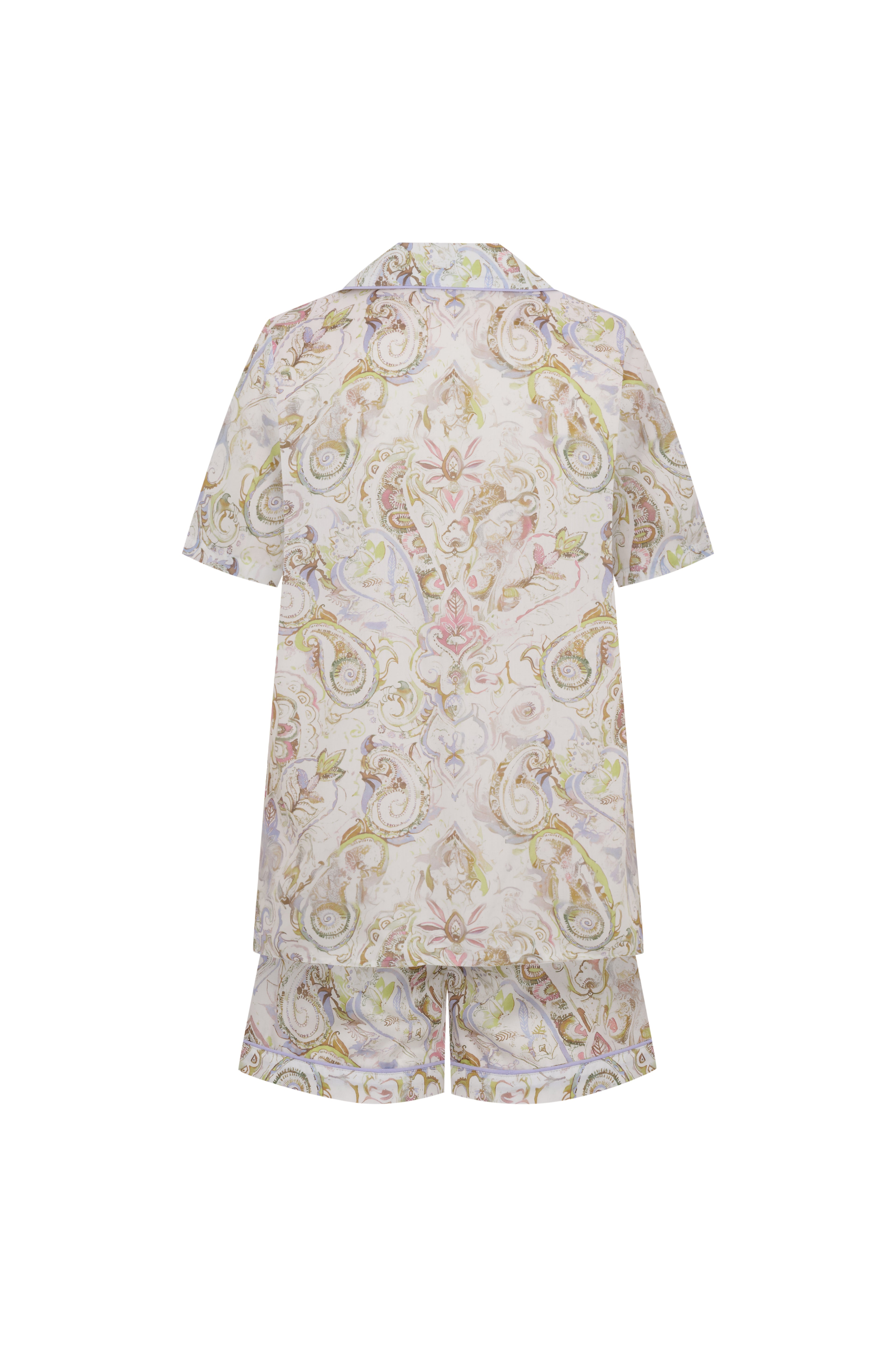 Summer Paisley Şort Set