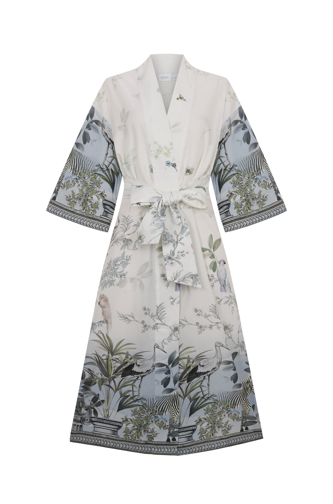Blue Jungle Kimono