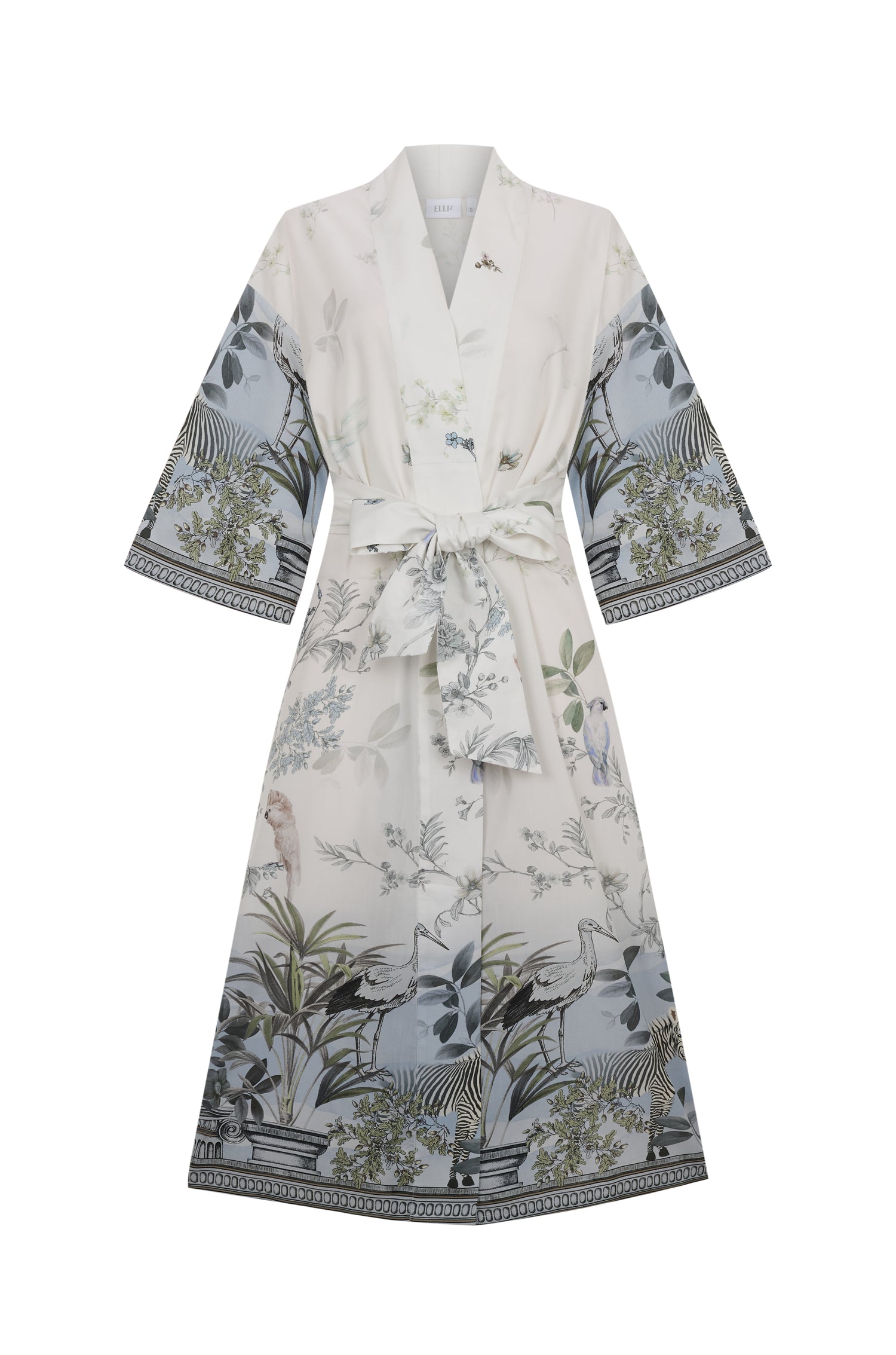 Blue Jungle Kimono