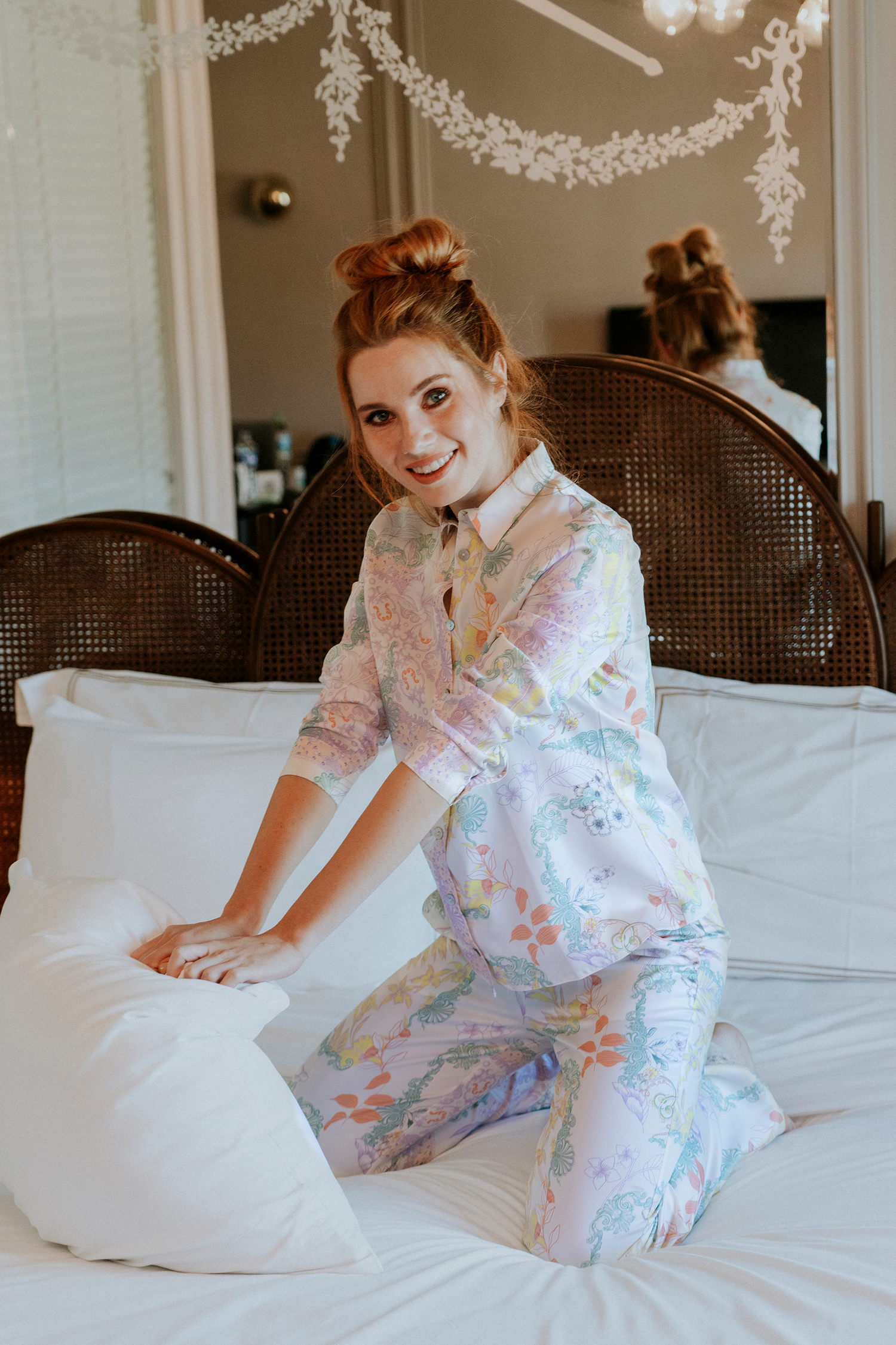 Four Seasons Patch Klasik Pijama Takımı